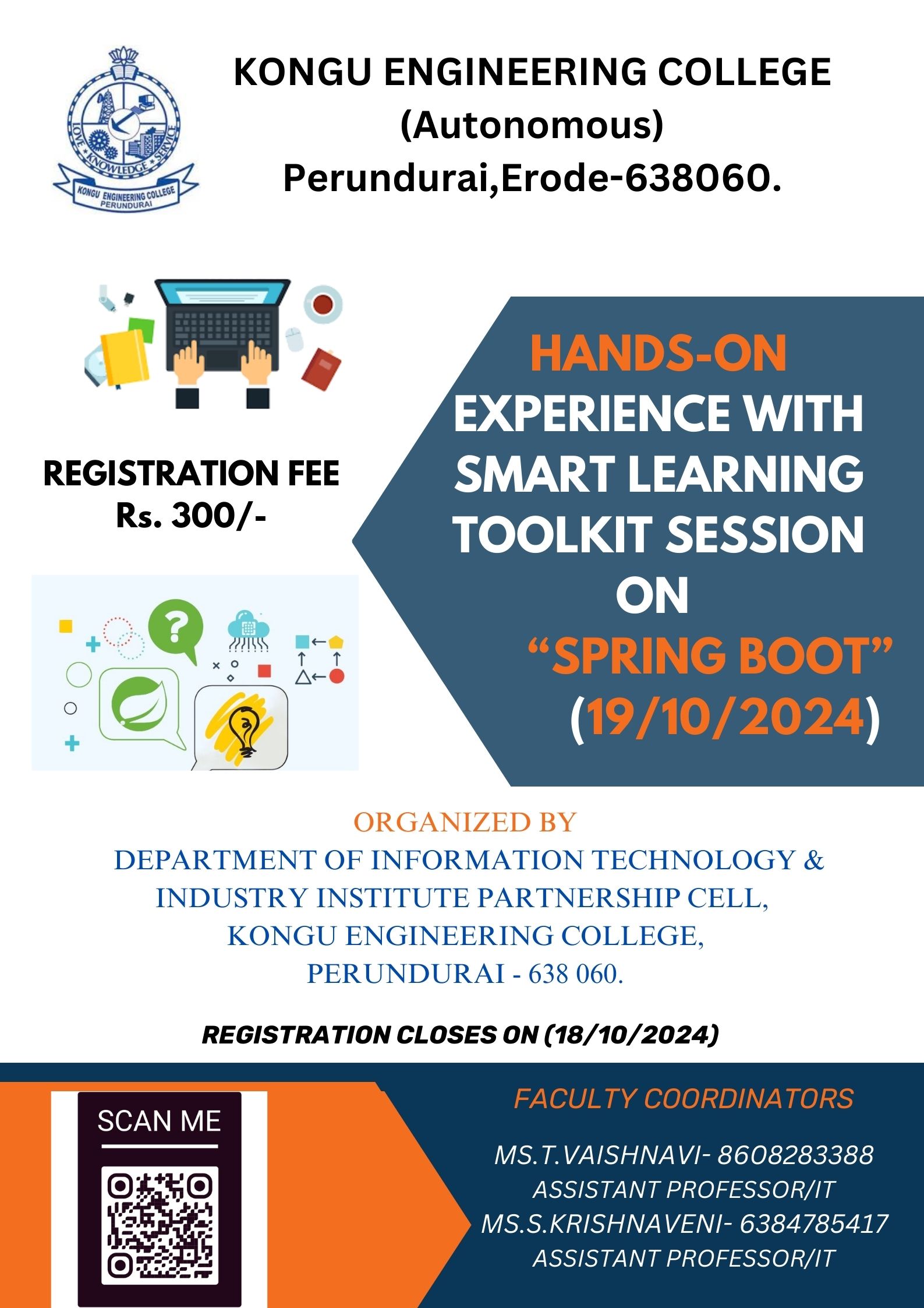 Hands on Experience with Smart Learning Toolkit session on Spring Boot 2024